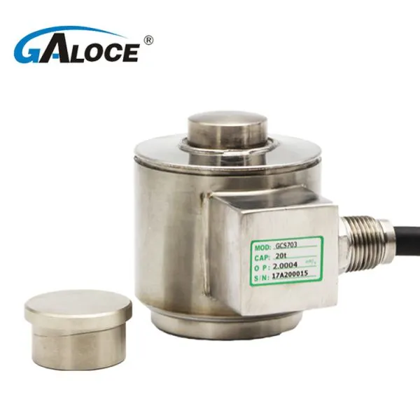 GCS703 Hopper Scale Canister Compression Load Cell Weight Sensor 50Ton photo-2
