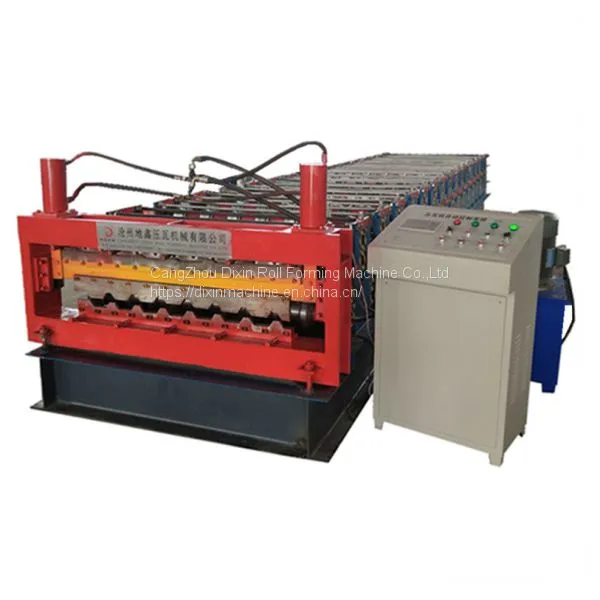 New Roof Use Double Layer IBR Profile Steel Roofing Sheet Roll Forming Machinery