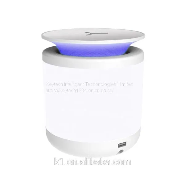 KET001-Night Light With Wireless Charger Atmosphere Light With Adjustable Color and DC Power Adapter photo-2
