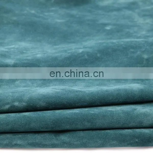 High Quality Cheap Price 100% Polyester Brushed Micro Sofa Fabric Woven Weft Sude Fabric photo-2
