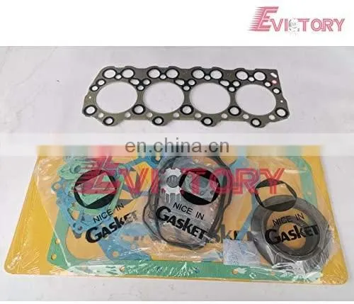 for Mitsubishi 4D33T 4D33-T 4d33 Engine Gasket Bearing Piston Liner Con Rod photo-3