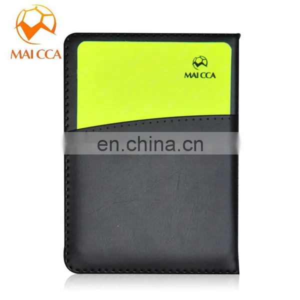 Portable Soccer Referee Warning Wallet Cards Wholesale