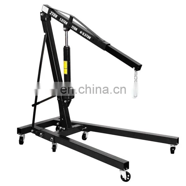 2 TON 4000 lb Shop Crane Lift Folding Engine Hoist photo-4