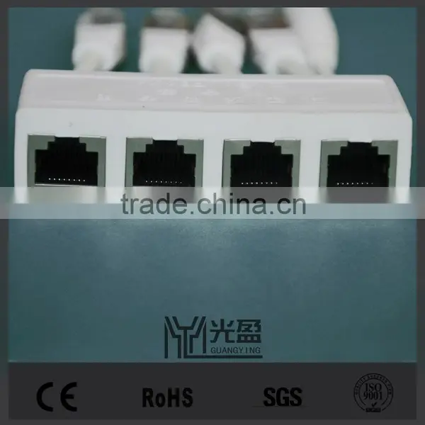 High Quality RJ45 DC Jack Plug POE Splitter Adapter Cable photo-2