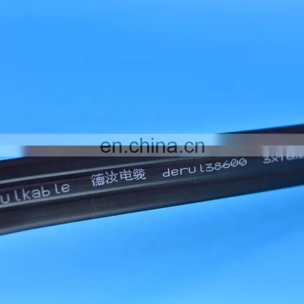 3*16mm2 Flat Reel Cable NGFLGOU NGFLGOEU Cable Flat Lift Cable photo-4
