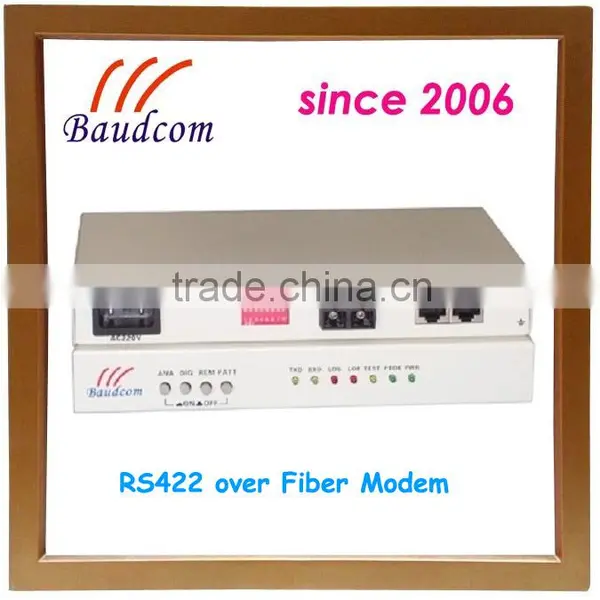 High quality RS422 over fiber modem,multiplexer,multiplex,multiplexing