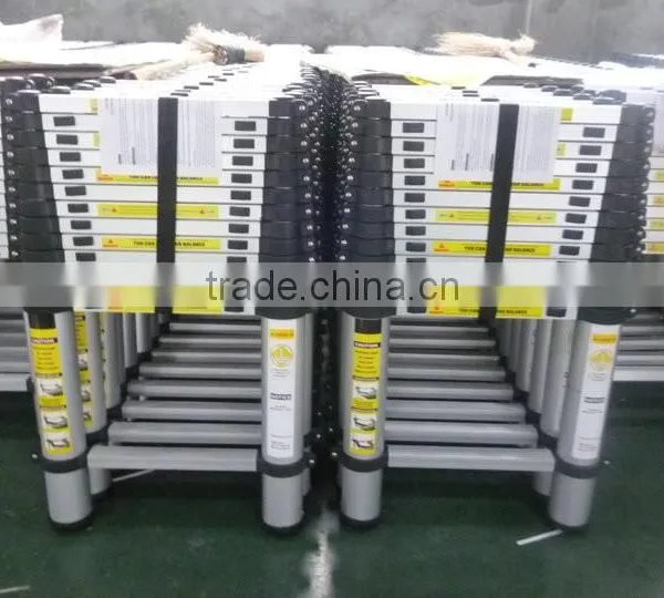Aluminum 4.1M Telescopic Ladder Hot Selling in Ebay. photo-5