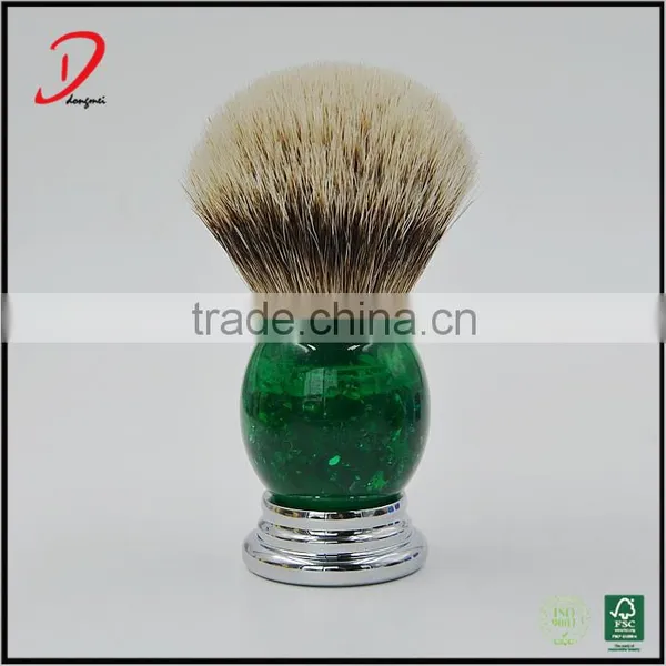 Men's Badger Hair Shaving Brush ,resin Handle Shaving Brush Set photo-3
