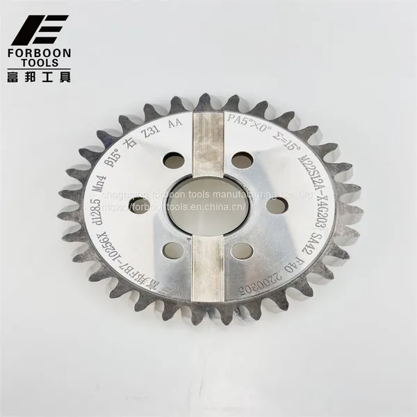 HSS Gear Skiving Hob Cutters Steel Gear Cutting With Different Degree Pressure Angle photo-3