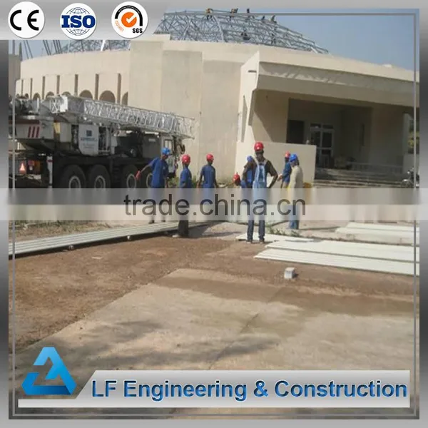 AISC Standard Light Steel Prefabricate Function Hall Design photo-5