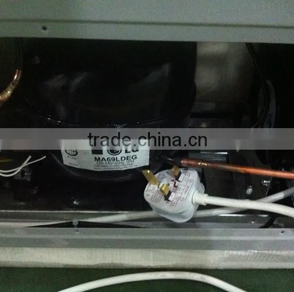Silver Color Commercial Slim Freezer Mini Deep Freezer Price photo-6