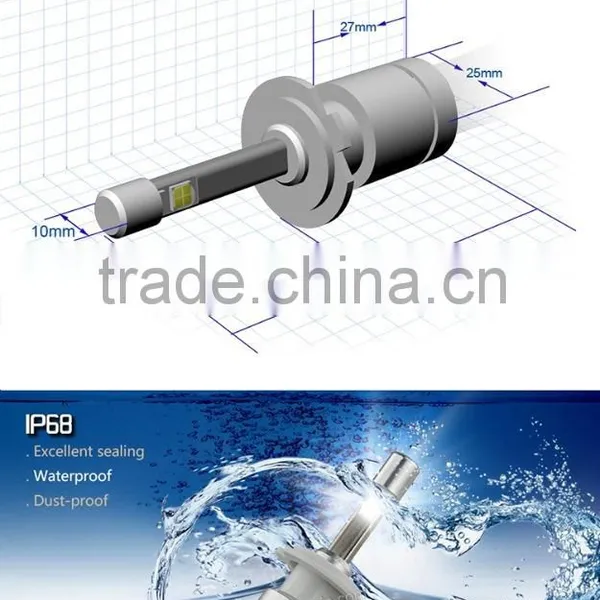 40W 4800LM/bulb Super Bright Cr. Xhp-50 Car Led Headlight 9005,9006,H1,H3,H7,H8,H9,H10,H11,9012,5202,H/L H4,9004,9007,H13 photo-5