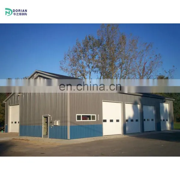 Light Weight Prefab Long Span Steel Truss Steel Structure Car Parking Garage Hangar photo-4