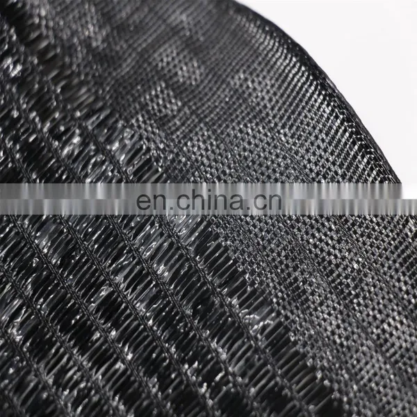 Agriculture HDPE Black Plain Weaving Sun Shade Mesh 100% New HDPE Agricultural Shade Net photo-3