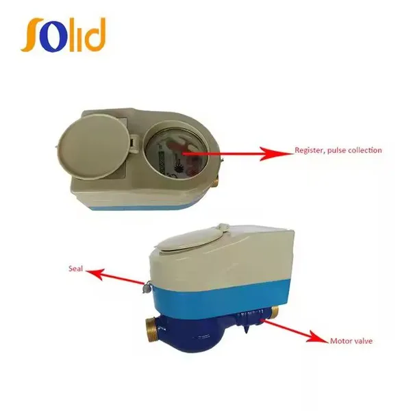 Domestic Cold Prepaid Water Meter With Prepaid Card
