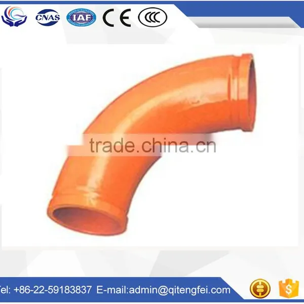 Concrete Pump Parts, Schwing DN125*90D Fitting Bend Pipe photo-3