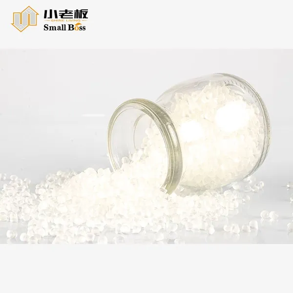 Hot Sale Transparent Crystal Pvc Compound Pellets Pvc Granules Shoes Sole Sandals Pvc Soft Crystal Granules photo-5