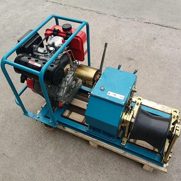 Changyun Technology 5T Diesel Winch (Shaft Drive) - A Cable Laying Pulling Machine photo-4