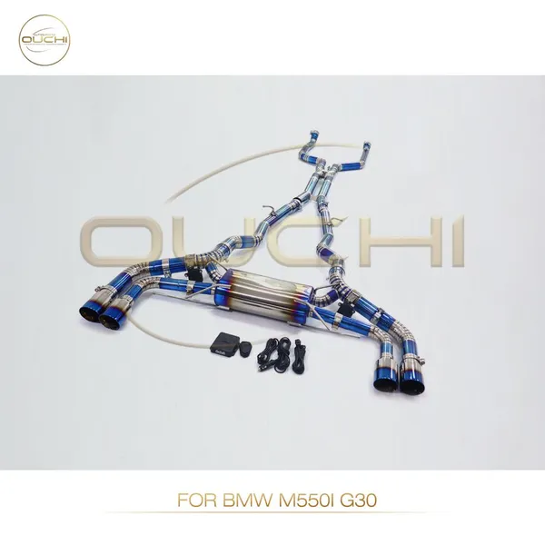 Exhaust Titanium Catback for BMW M440I G22/M550i G30/ 650i F13 N63/M850I G16 Electronic Valve High-performance Automotive Exhaust Parts photo-2