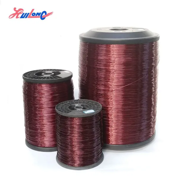 High Temperature Resistance AWG6-28 Electric Motor Winding Wire Enameled Aluminum Round Winding Wire photo-2