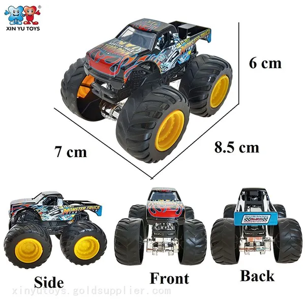 1:43 Scale Die-cast Cars Pickup Truck Jeep Metal Vehicle Toys for Children Free Wheeling photo-2