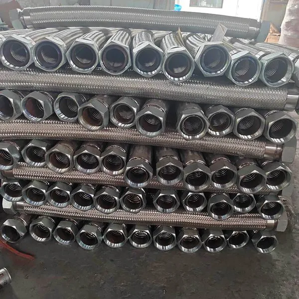 Nut-type Metal Hose, Braided Mesh Hose, Flexible Pipe Connection, Excellent Flexibility, Physical Manufacturer photo-2