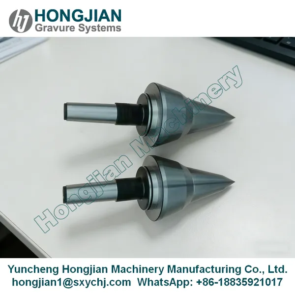 High Precision Live Center Dead Center for Gravure Cylinder Grinding Machine Polishing Machine photo-2