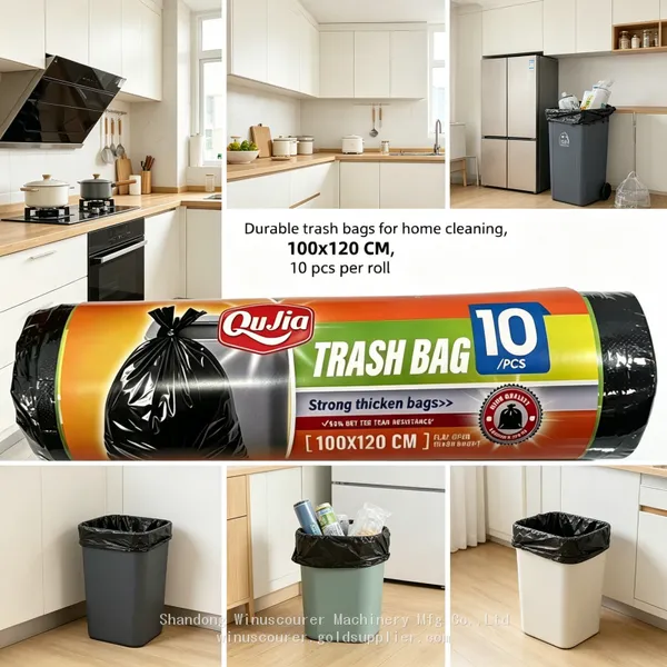 Simple Design Disposable Trash Bags for Universal Use photo-2