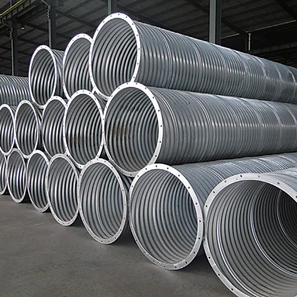 Galvanized Helical Corrugated Steel Culvert Pipe photo-4