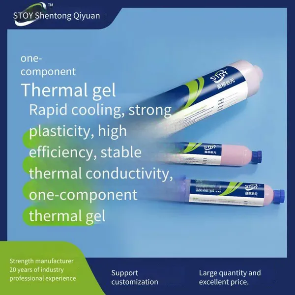 Stqy Single-component Thermal Conductive Gel Tp100, Curable for Filling Fine Gaps, 1.5w Thermal Conductivity and Insulation, for Gpu in Laptops photo-2