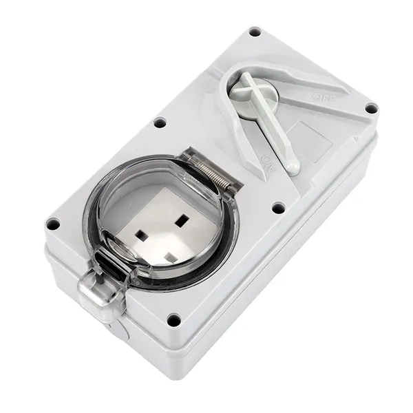 Garden Outdoor Power Supply, Garage Workshop Wall Socket, Farm Exterior Electrical Outlet, Construction Temporary Power, Caravan External Power Socket photo-4
