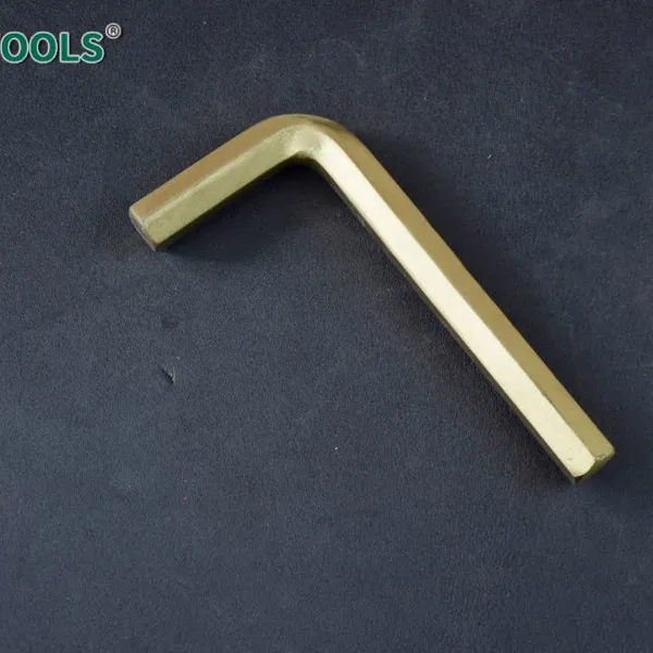 Industrial Non-Sparking Hex Key Wrench, Aluminum Bronze Alloy, 6mm-24mm Sizes Available photo-5