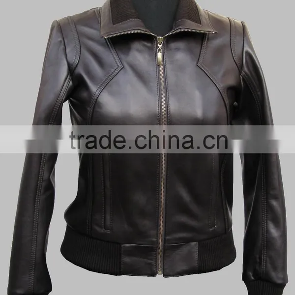 Genuine Leather Jacket Women photo-2