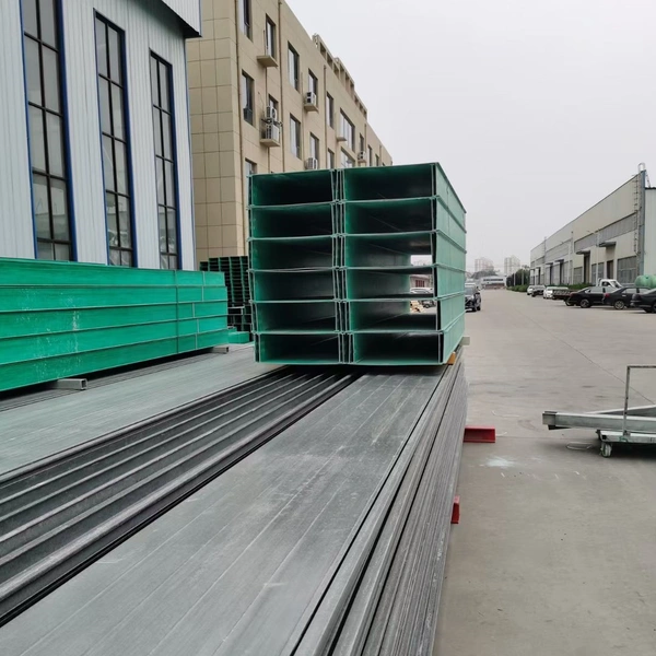 Fire Retardant GRP Ladder Cable Tray Fiberglass Composite Cable Ladder for Outdoor Industrial Wiring photo-2