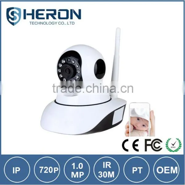 Wifi Wireless Full HD CCTV Camera, CCTV IP Camera with Memory Card