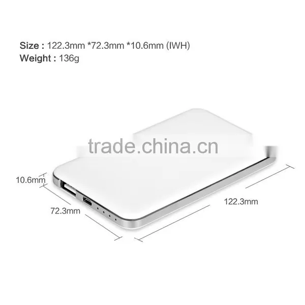 2016 New Design Credit Card Power Bank 5200mah photo-5