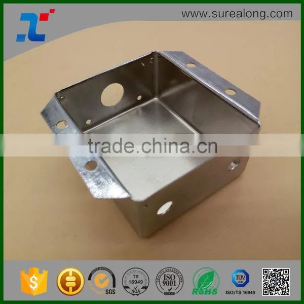 SUREALONG Factory Dennis Sale of Deep Drawing Stamping Steel Part Sheet Metal Bracket Fabrication Parts Stamping photo-6