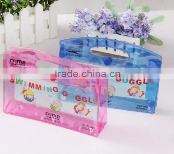 Quality Factory Made Hand Carrier Bags PVC Material Bags With Zipper photo-3