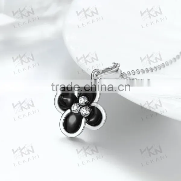 White Gold Color Vogue Jewelry Wedding Necklace photo-4
