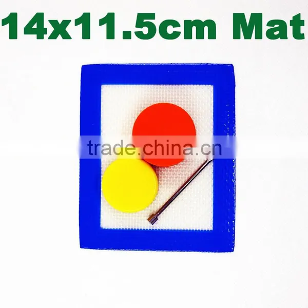 Ecigarette Vapor Wax Concentrates Silicone Mat With Custom Printing Heat Proof Silicone Dry Herb Mat Silicone Slick Pad photo-5