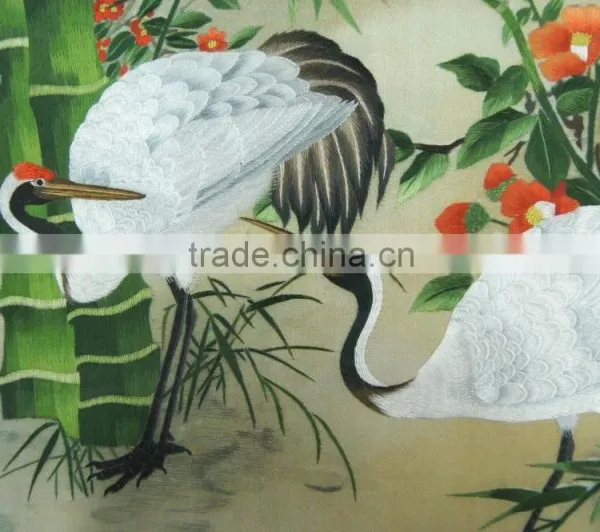 Chinese Traditional Silk Craft Hand Made Decoration for Wall photo-2