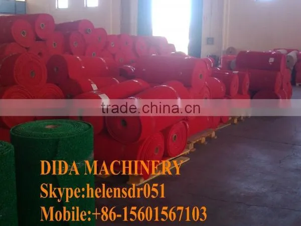 PVC CAR MAT MACHINERY PVC FLOOR COIL CARPET MAKING MACHINERY photo-2