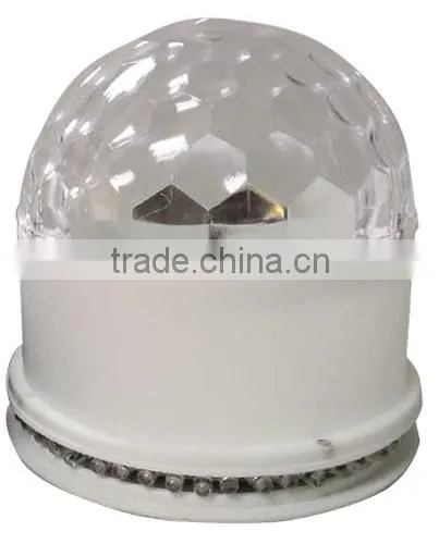 RGB LEDS Sound Actived Mini Rotating Crystal Magic Ball Stage Ceiling Lights for KTV Xmas Party Wedding Show Club Pub Disco DJ photo-3