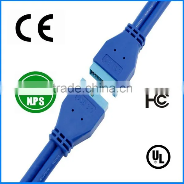 50cm USB 3.0 ATX Extension Cable 20Pin Female to Female photo-4