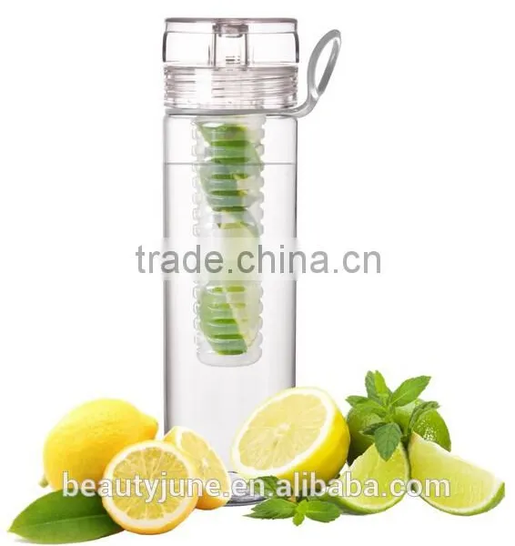800ml 27oz BPA Free Tritan Fruit Infuser Water Bottle,Fruit Juice Water Bottle
