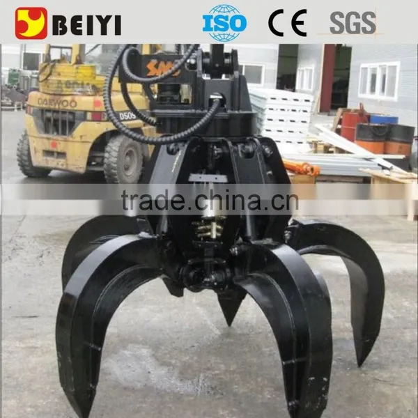 Hydraulic Clamshell Excavator Grab Bucket for Discharge Rock Scrap photo-5