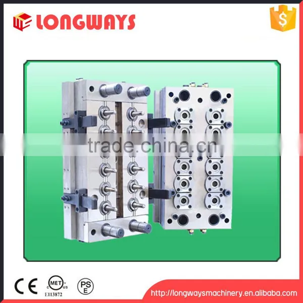 12 cavity PET preform mould / customize plastic cap inject mould
