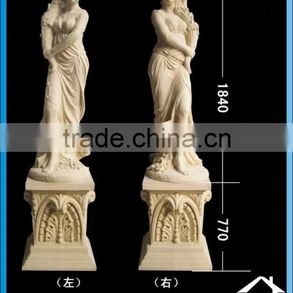 Antique Marble Stand for Statue photo-6