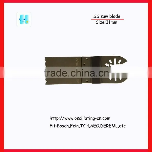31mm Stainless Steel Oscillating Multi Tool Straight Saw Blade (d)