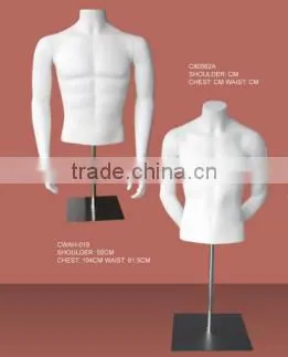 Fabric Covered PU Half-body Female Tailoring Mannequin photo-3